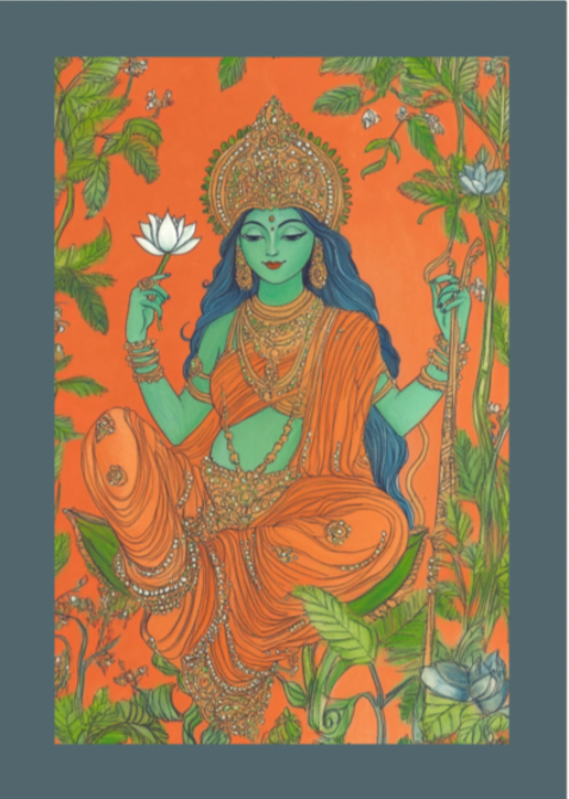 🌸Kamala Chapala Padma🌸 Wall Art