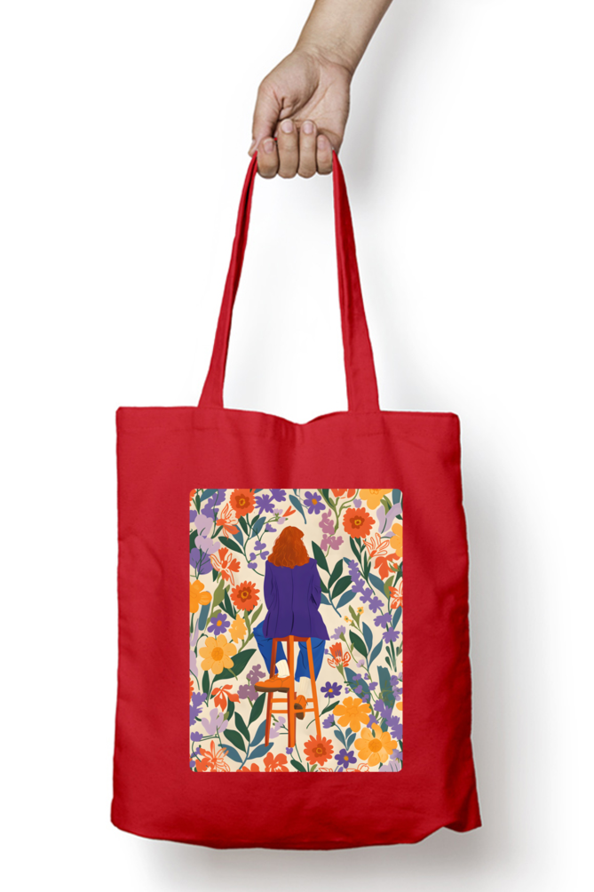 Unleash Your Artistic Side Zipped Tote Bag