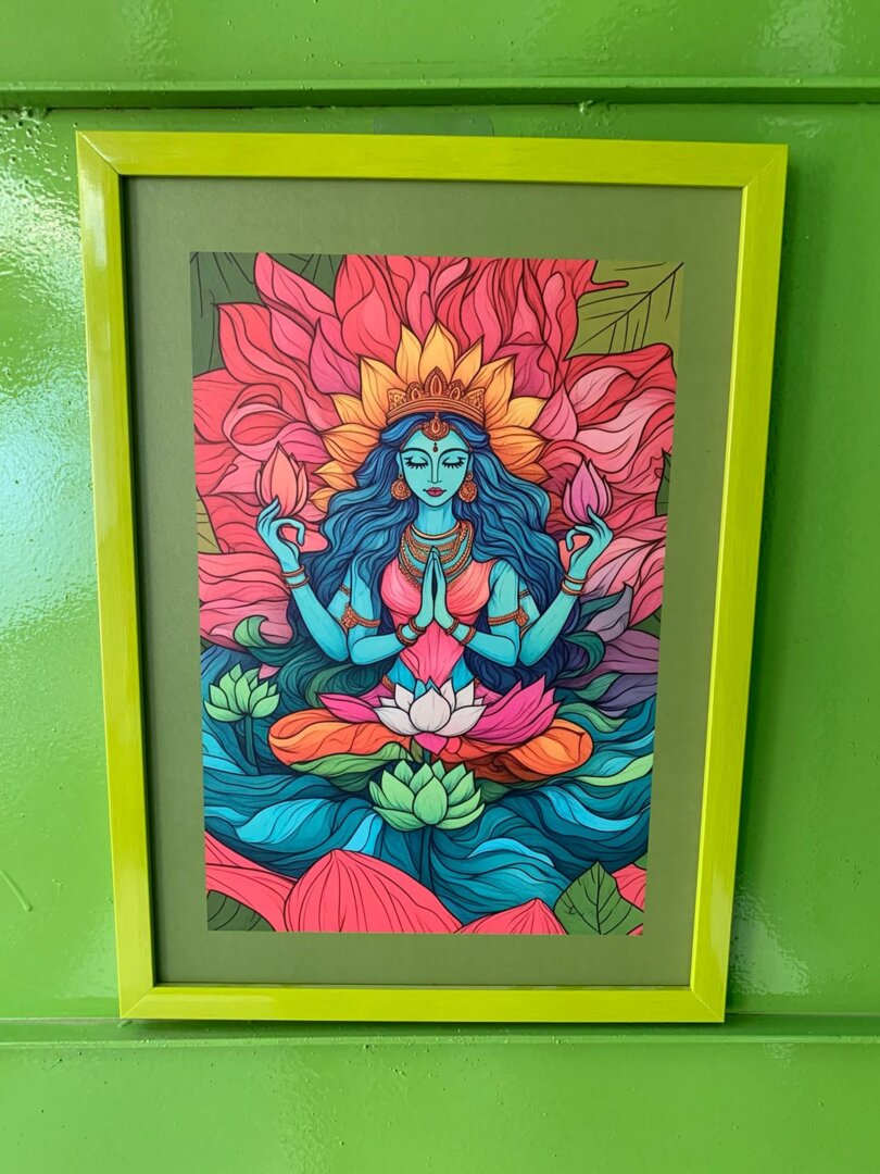 🌸My Wealth Goddess Lakshmi 🌸 Wall Art