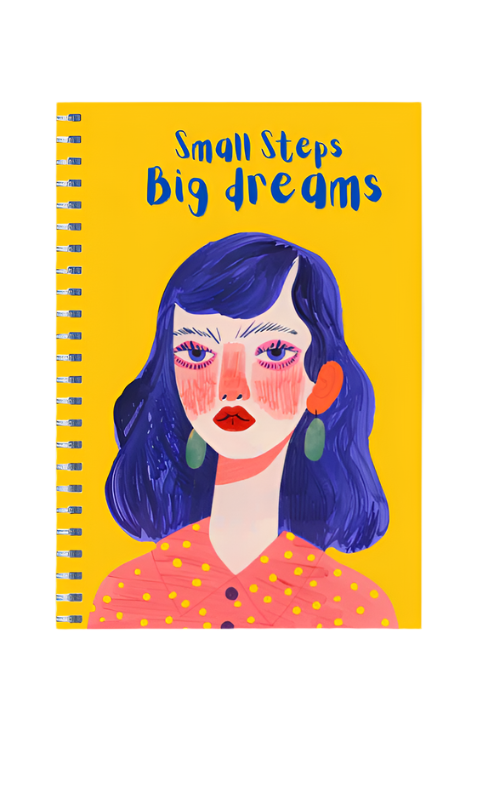 Diary For Dreamer A5 Unruled Notebook