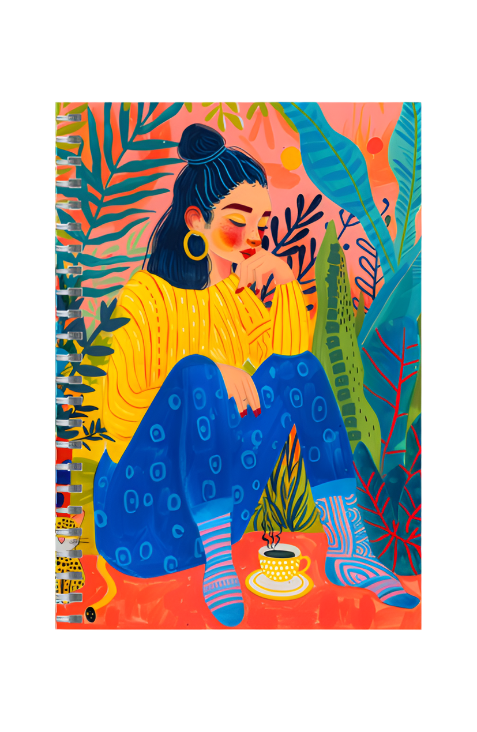 Gratefulness Journaling A5 Unruled Notebook