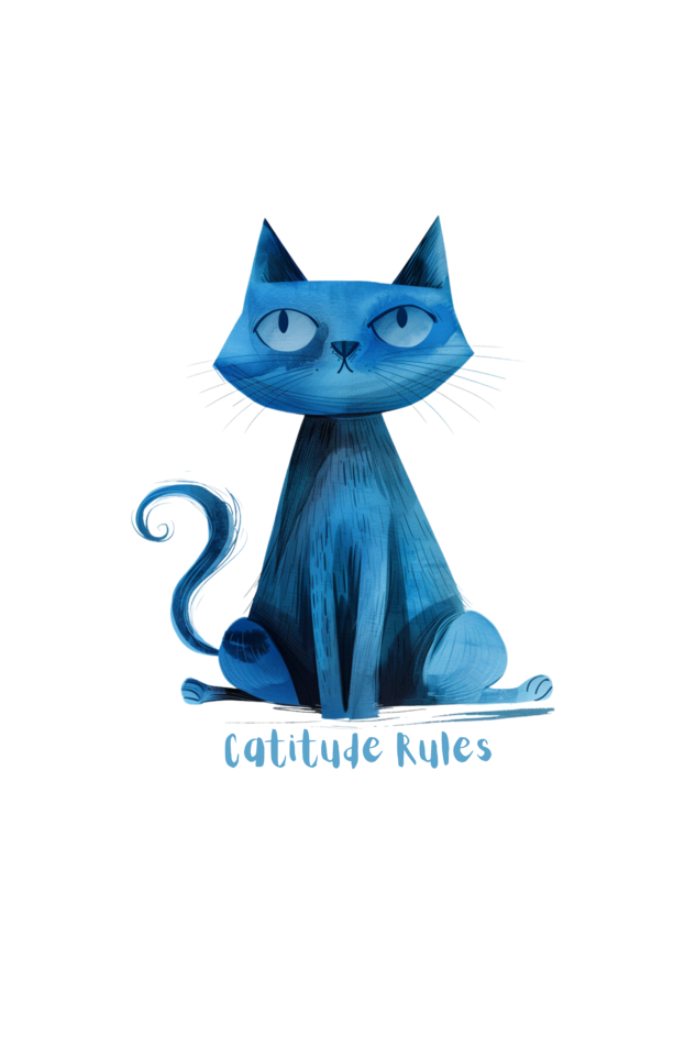 Catitude Oversized Unisex Tshirt