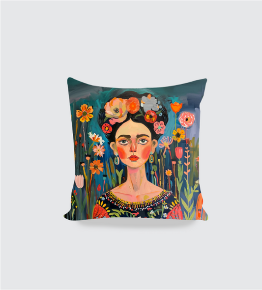 Frida Love Boho Cushion cover
