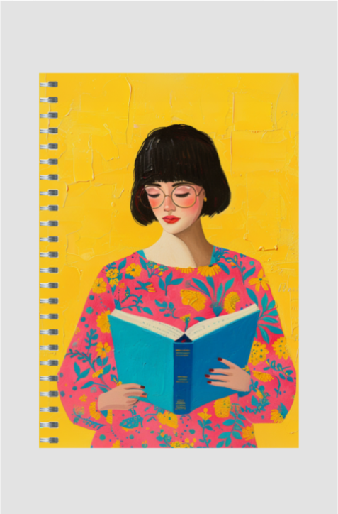 The Reader A5 Unruled Notebook Diary