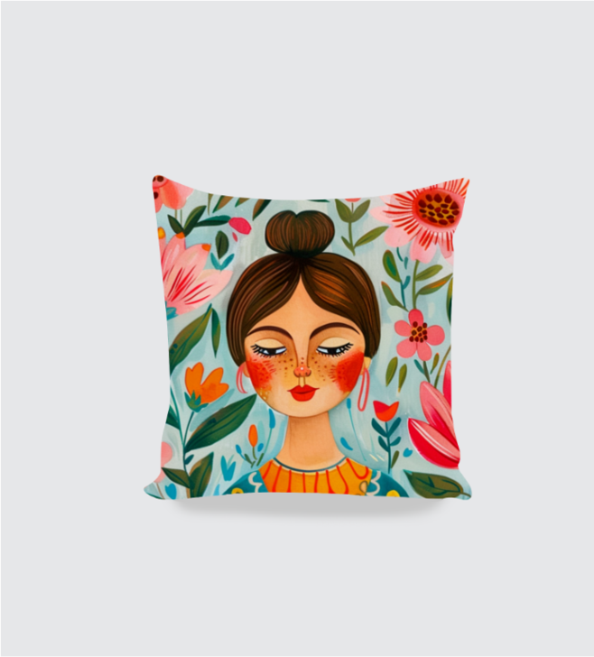 In Love Boho Cushion cover