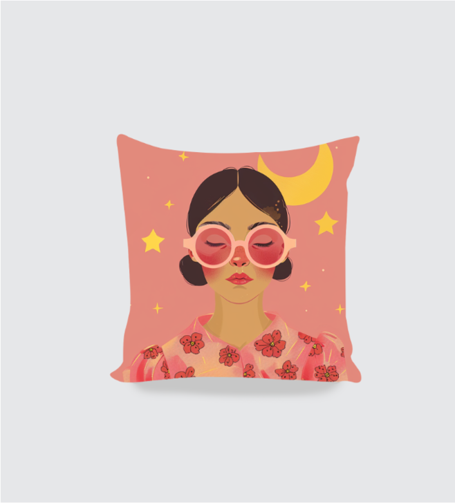 Sleeping Beauty Boho Cushion Cover