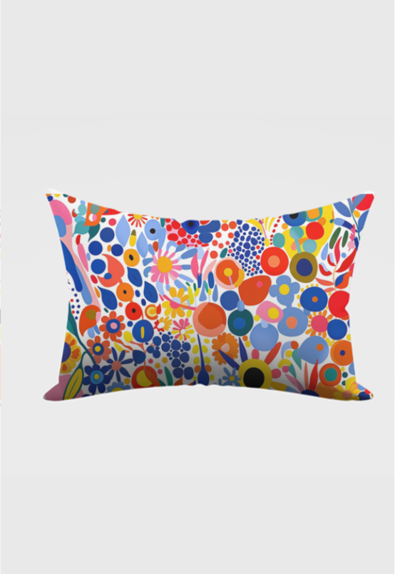 Pop Foliage Pillow Cover