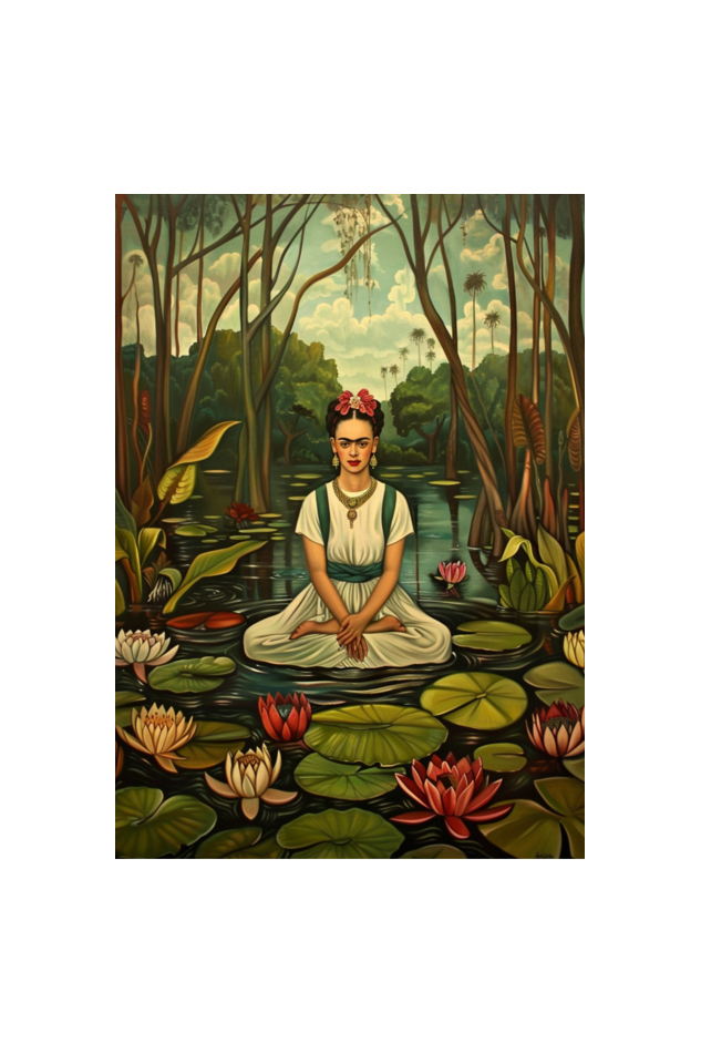 🌸Frida The Buddha 🌸 Wall Art