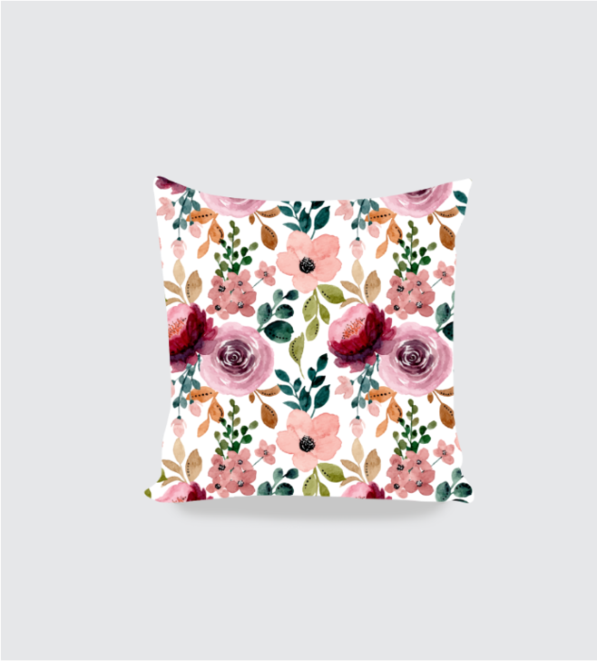 Floral Cushion Cover 16*16