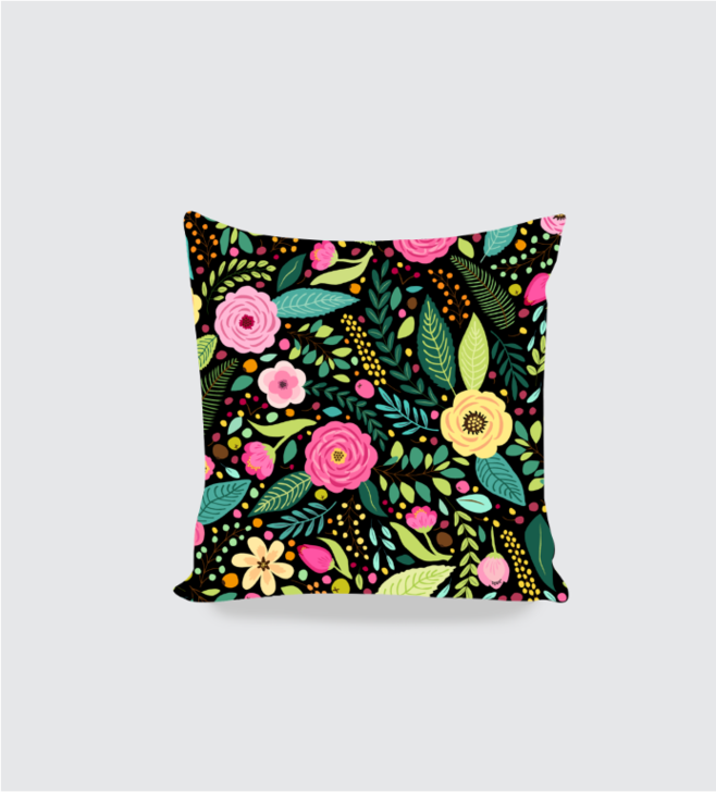 Floral Cushion Cover 16*16