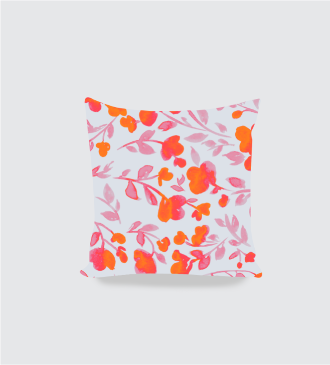 Floral Cushion Cover 16*16