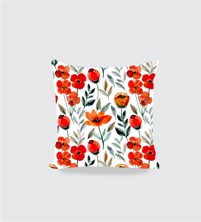 Floral Cushion Cover 16*16
