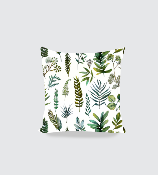 Boho Botanical Cushion Cover 16*16