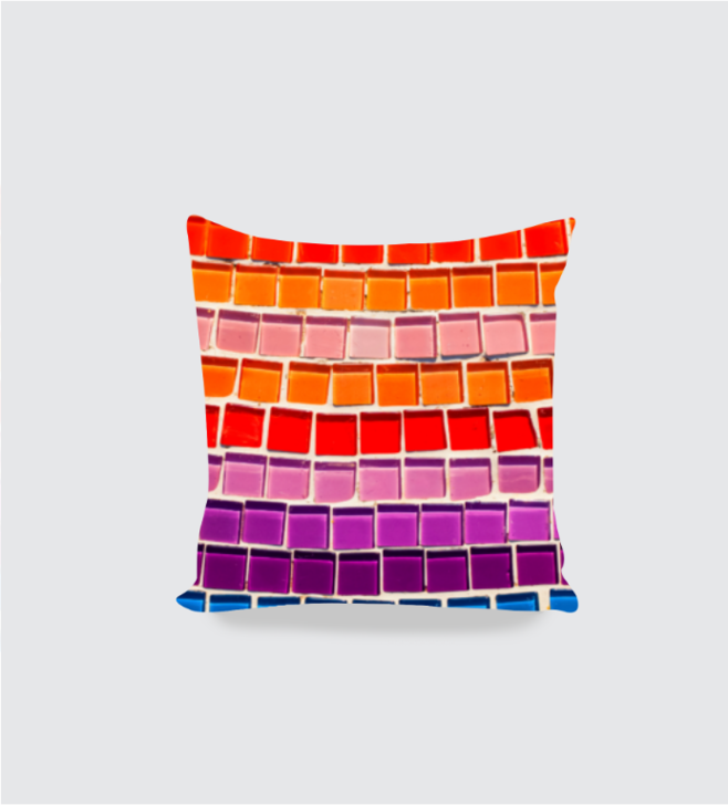 Mosaic Love Cushion Cover 16*16