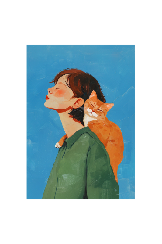 🌸Cat & Me🌸Wall Art