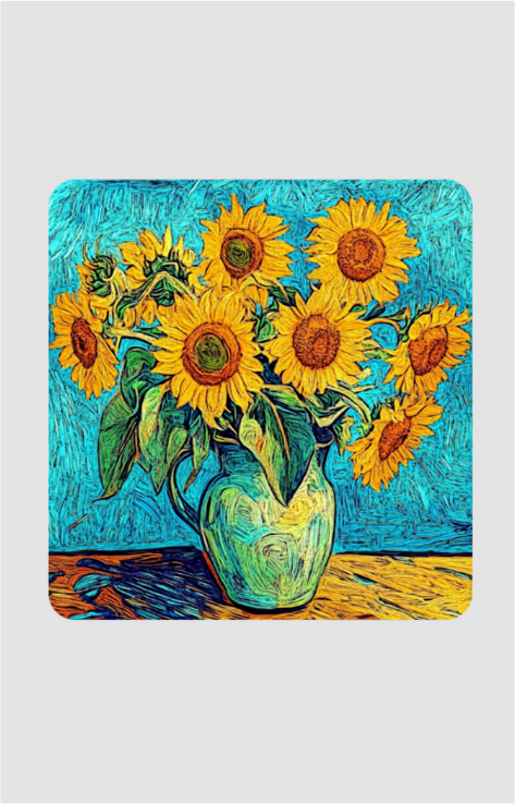 🌻Sunflower Styled Coaster 🌻