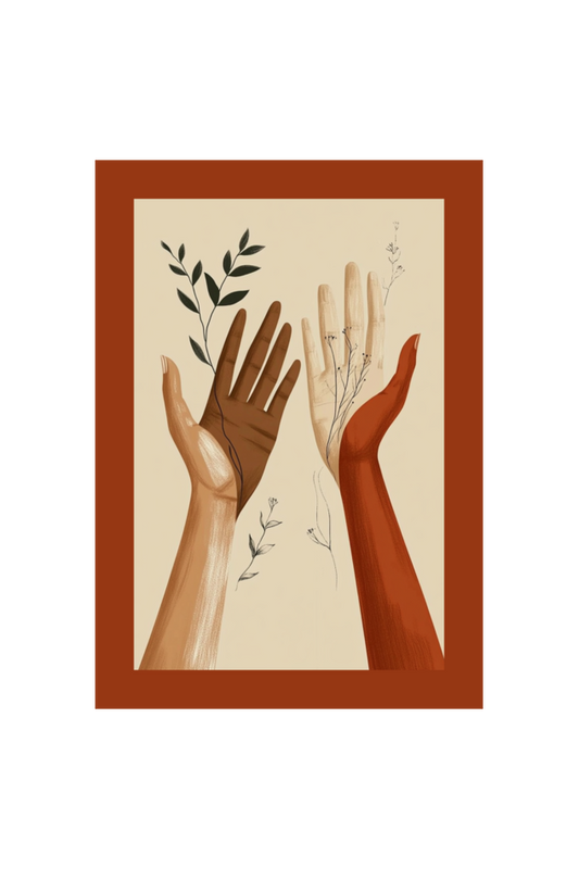 🌸The two Boho Hands🌸 Wall Art