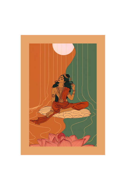 🌸The Bhagwati🌸 Boho Wall Art