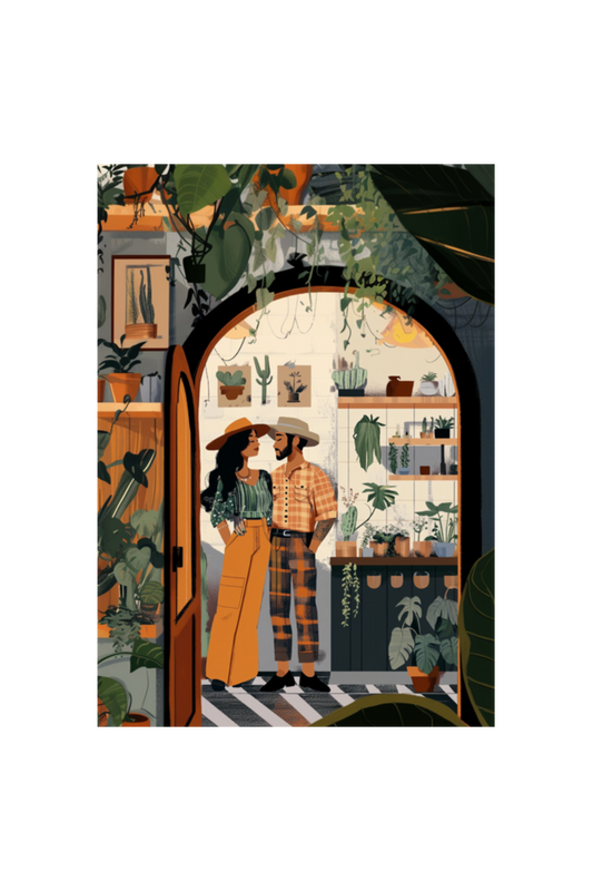 🌸The Boho Couple Boho Wall Art🌸