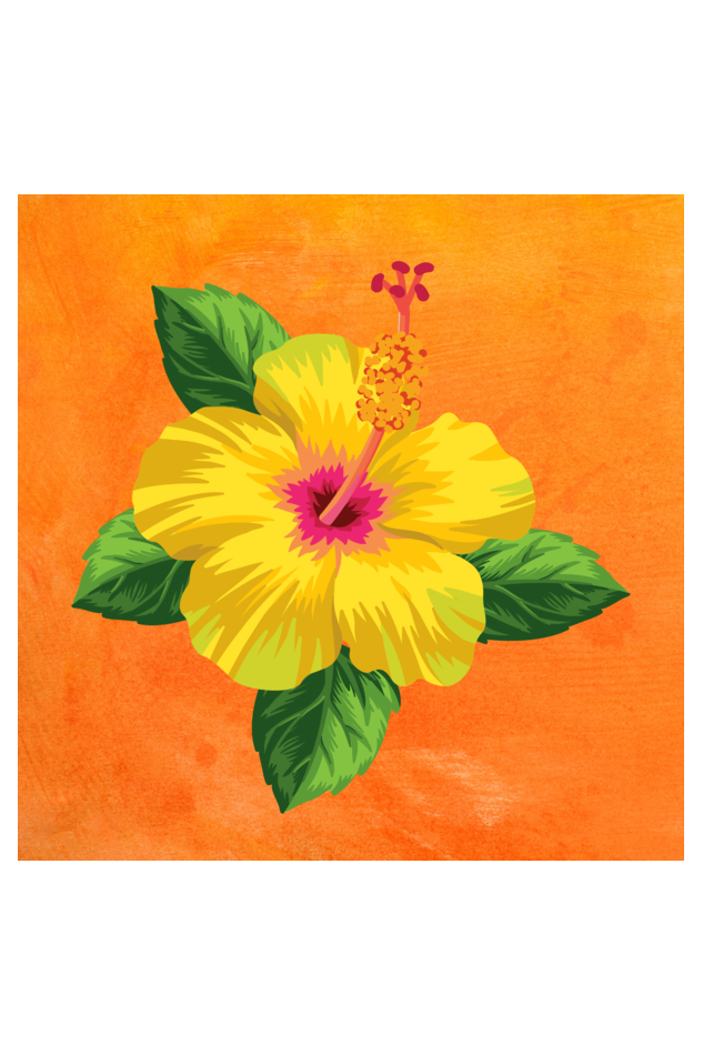 Hibiscus Wall Art