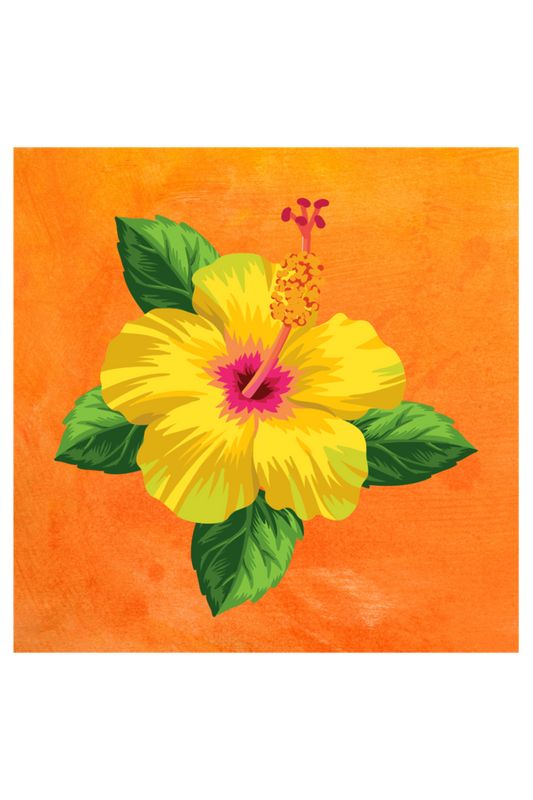 Hibiscus Wall Art