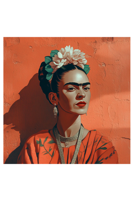 Frida Portrait Boho Art