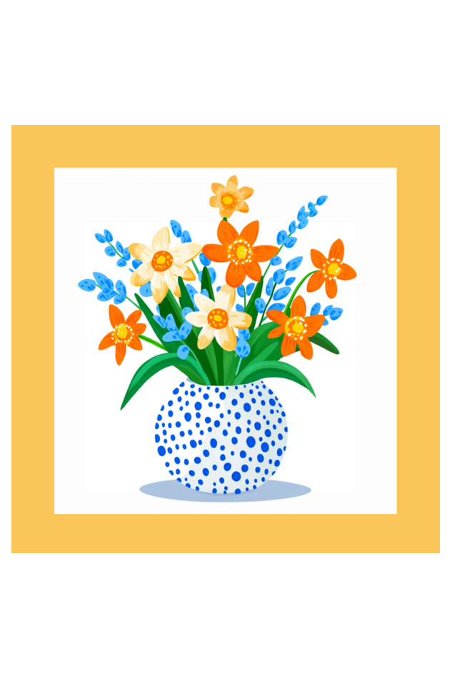 Flower Pot Wall Art