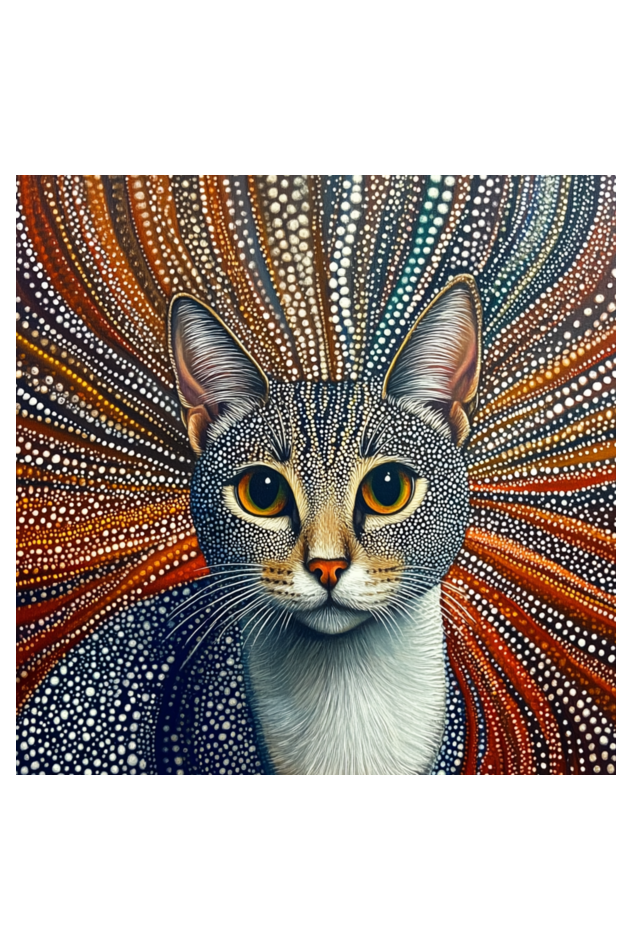 Kusama Cat Wall Art
