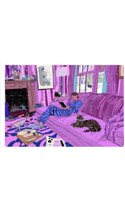 Boho Abode 120 Piece Jigsaw Puzzle