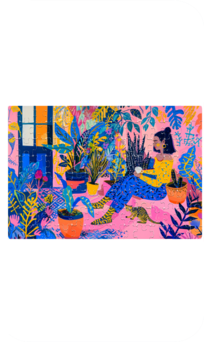 Boho Corner 120 Piece Jigsaw Puzzle