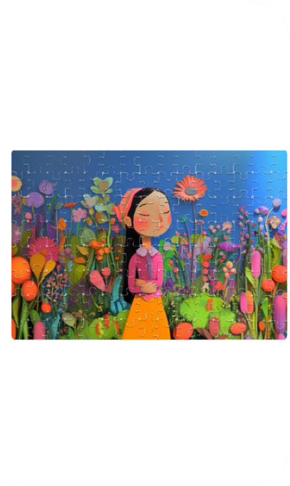 The Little Girl 120 Piece Jigsaw Puzzle