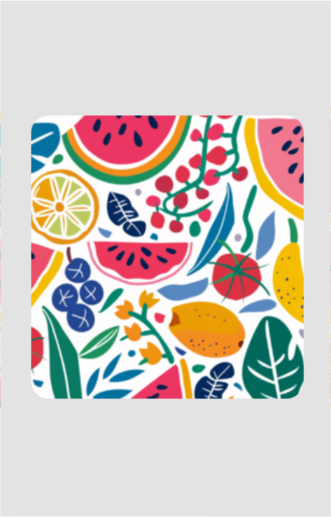 Tropical Freshness Table Coaster