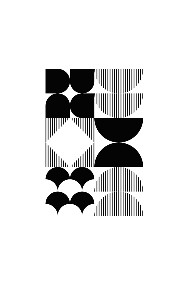 Black & White Boho Wall Art