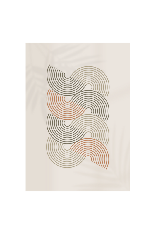 Infinity Abstract Boho Wall Art