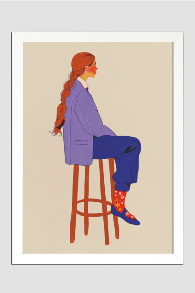 🌸The Thinker 🌸 Wall Art