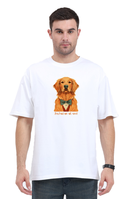 Woof Woof Oversized T-Shirt 240 GSM 100% Cotton