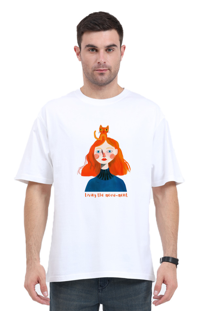 Cat & Me Oversized Tshirt