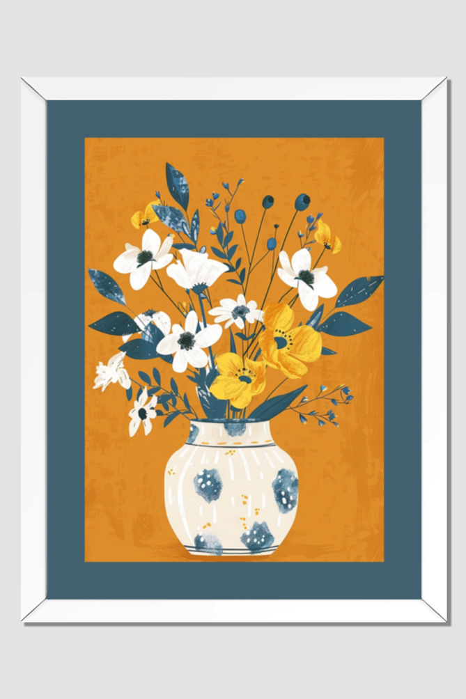 🌸The Flower Vase 🌸 Boho Art
