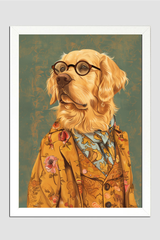 ⭐The Yoda Doga ⭐ Boho Wall Art