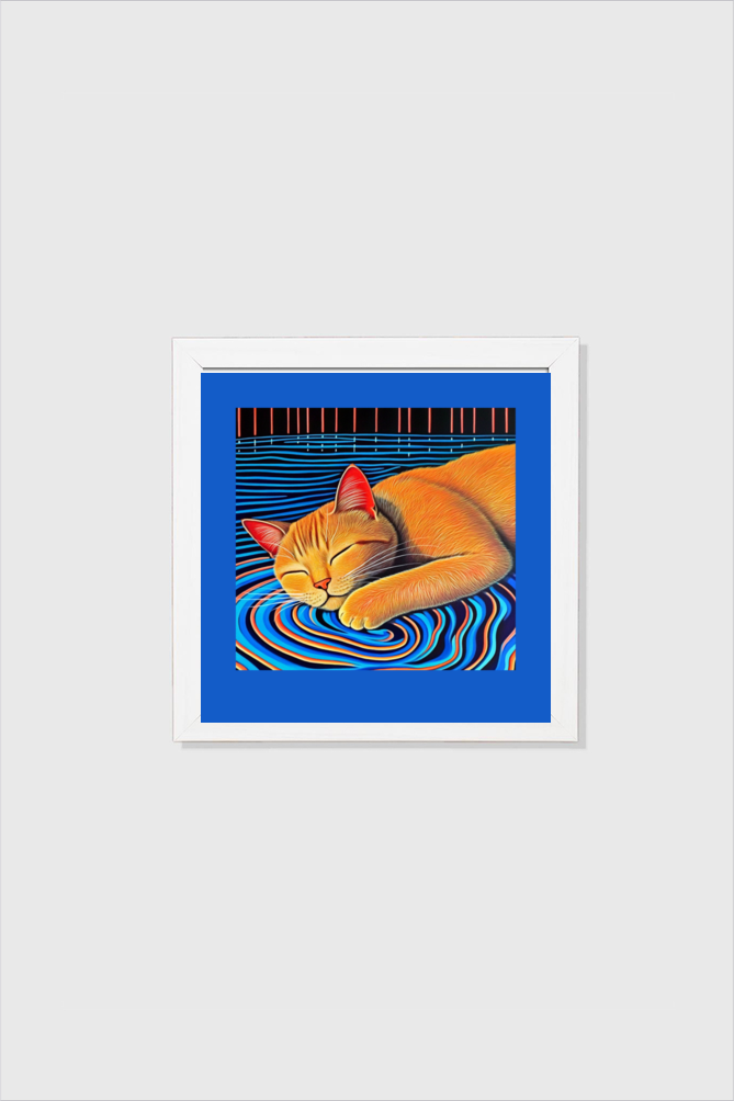 Cat Dreams Wall Art