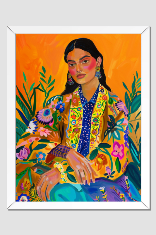 🌸Boho Balika🌸Framed Wall Art 18*24 Inch