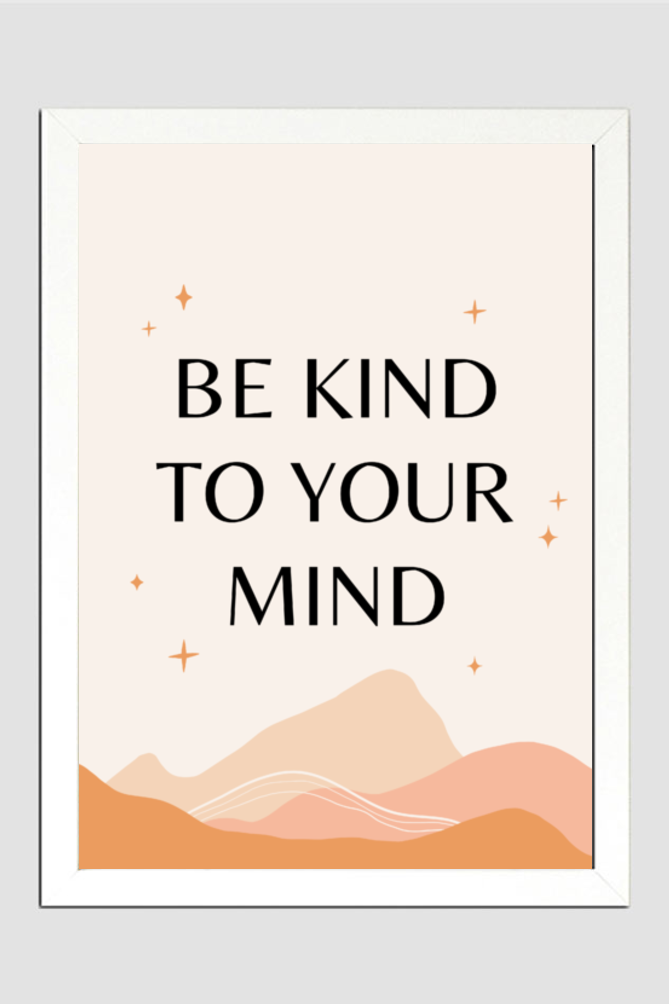 Be Kind Boho Wall Art