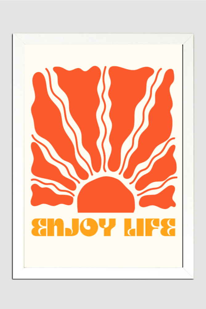 Enjoy Life Boho Wall Art