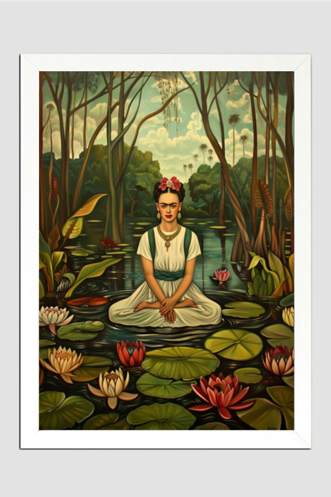 🌸Frida The Buddha 🌸 Wall Art