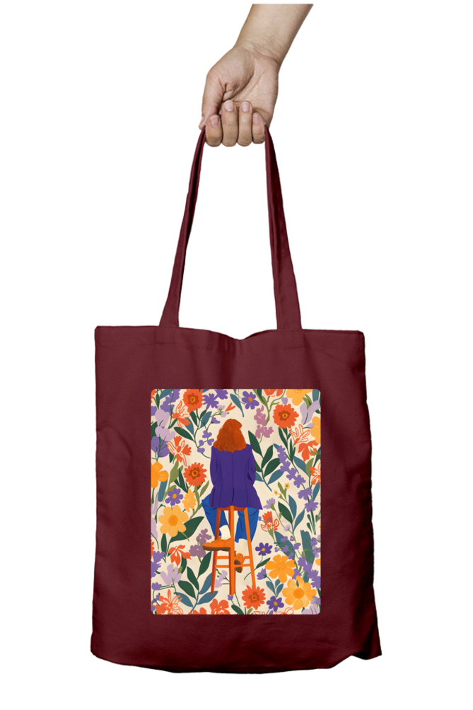 Unleash Your Artistic Side Zipped Tote Bag