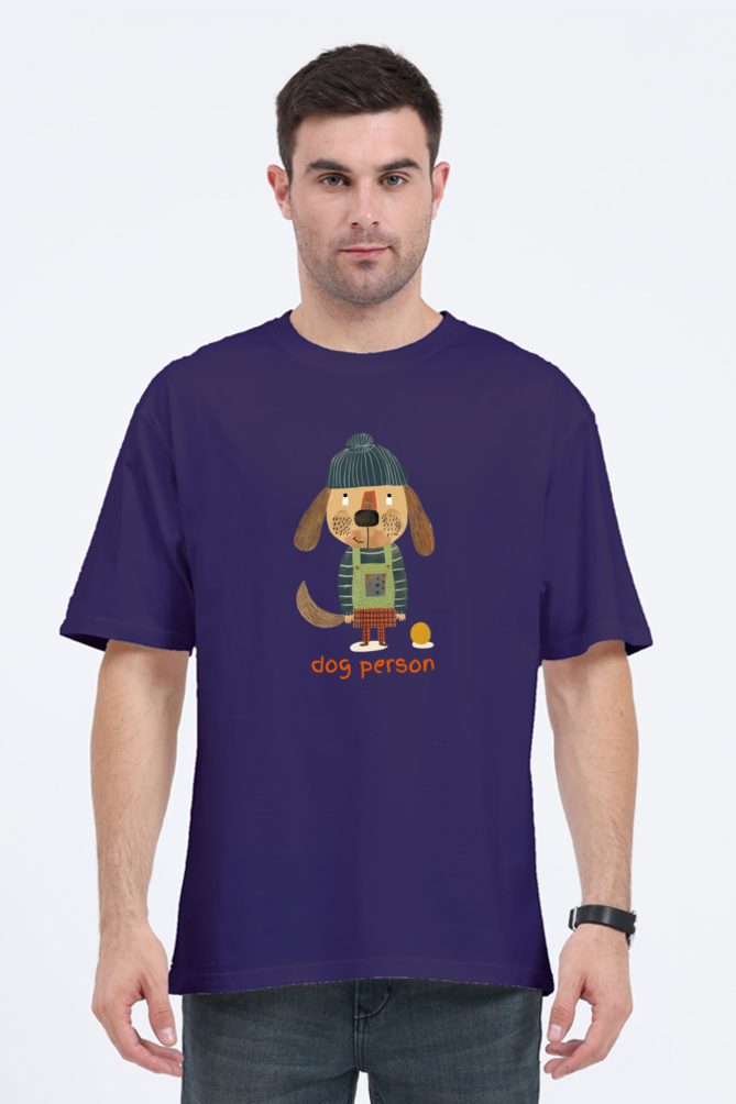 Dog Person Unisex Oversized Tshirt