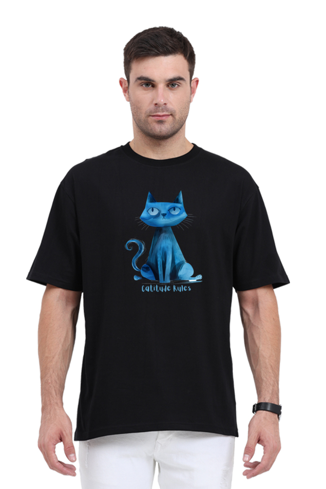 Catitude Oversized Unisex Tshirt
