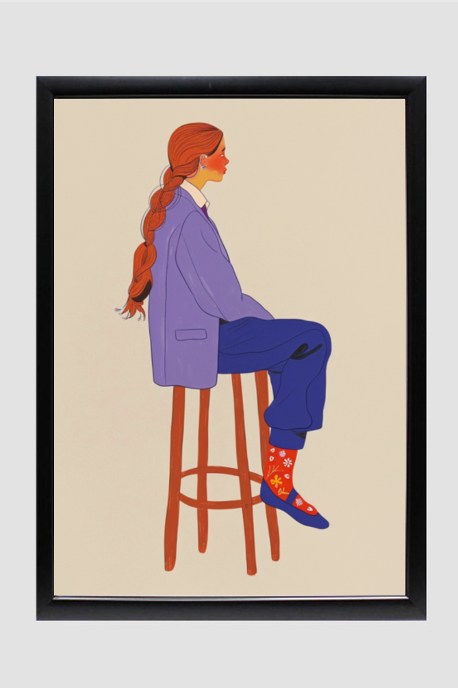 🌸The Thinker 🌸 Wall Art