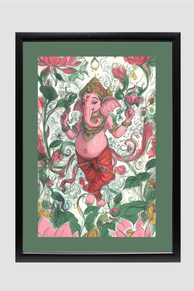 🌸Boho Ganesha🌸 Wall Art