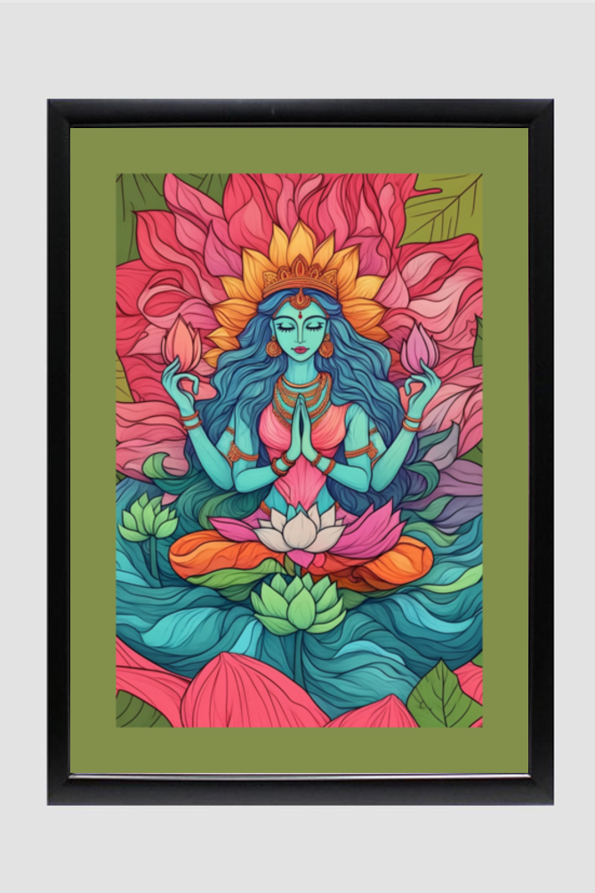 🌸My Wealth Goddess Lakshmi 🌸 Wall Art